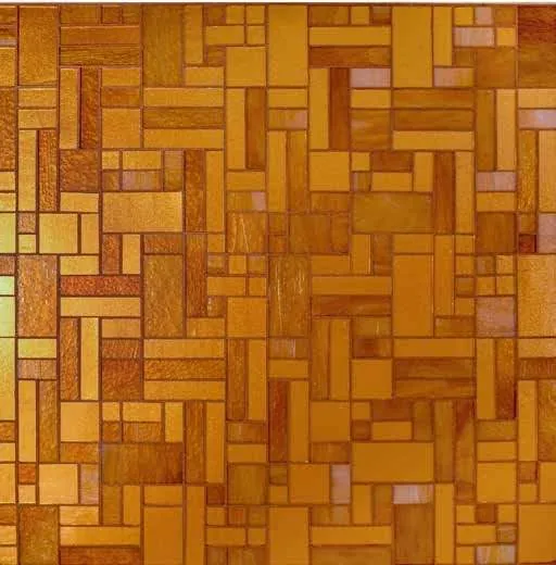 Trend Regio Brass mosaic pattern